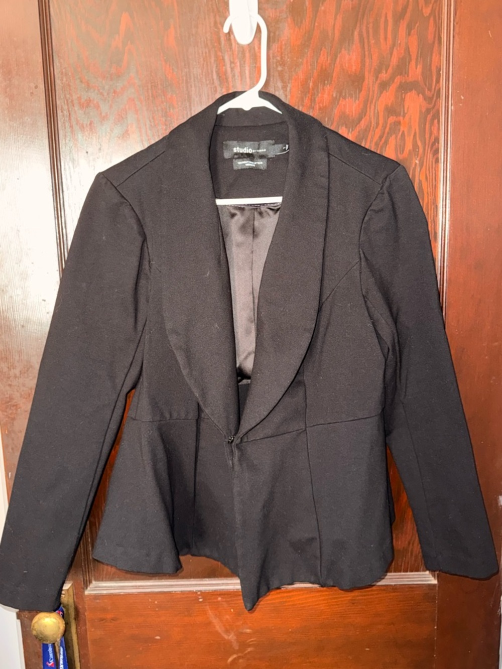 torrid Black Peplum Blazer